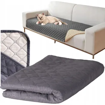 Pelíšek pro psa Wobell podložka pro psa šedá 180 cm x 75 cm