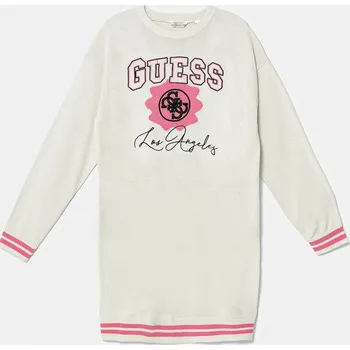 Dámské šaty Dívčí šaty Guess J5YK09.Z3OF0.9BYA béžová 01X, vel. 125-135