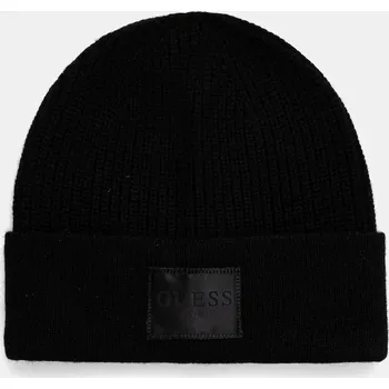 Čepice Čepice s příměsí vlny Guess BRENTON AW5436.POL03 černá 99X, vel. L