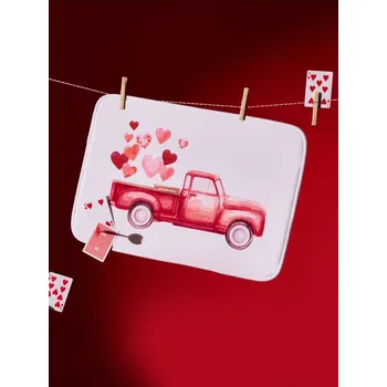 Koupelnová předložka Sinsay - Valentýnská koupelnová předložka - vícebarevná - 092HK-MLC - 092HK-MLC-ONE