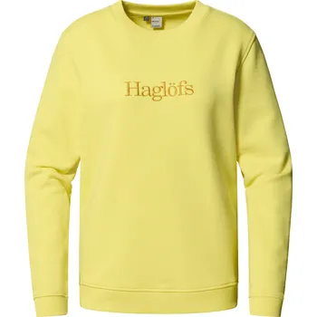 Dámská mikina Haglöfs Crewneck Barva: Žlutá, Velikost: L