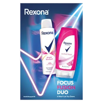 Kosmetická sada Rexona SG Orchidea Fresh 250ml+ Rexona AP spray 150ml