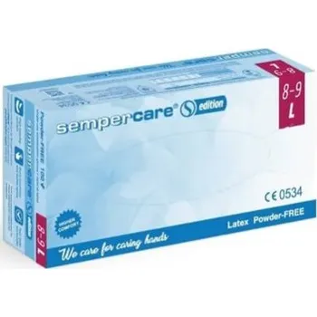Pracovní rukavice Rukavice vyš.Sempercare Edition vel.L/100ks b.p.
