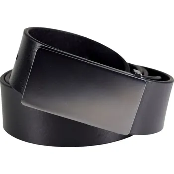 Opasek Papillon Pánský kožený opasek No.3 (35mm)-Černý / 100 cm