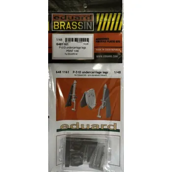 Plastikový model BRASSIN 1/48 P-51D undercar. legs PRINT (EDU)