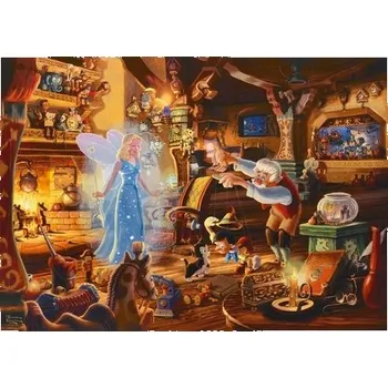 Puzzle Puzzle 1000 dílků T. Kinkade Pinocchio Disney 112330