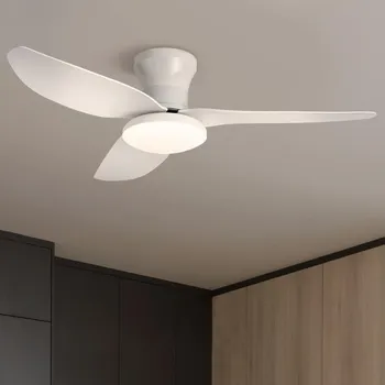 Brilagi - LED Stmívatelný stropní ventilátor LED/30W/230V 3000-6500K bílá + DO