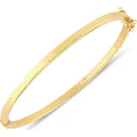 Lillian Vassago Originální pevný celozlatý náramek LLV31-GB046