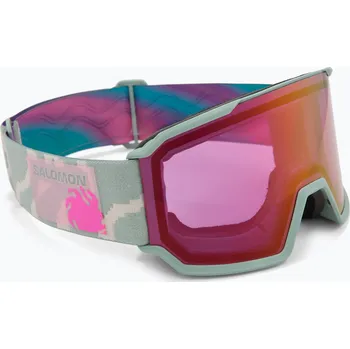 Zimní sport Lyžařské brýle Salomon S/View 3 iceberg green/ml ruby