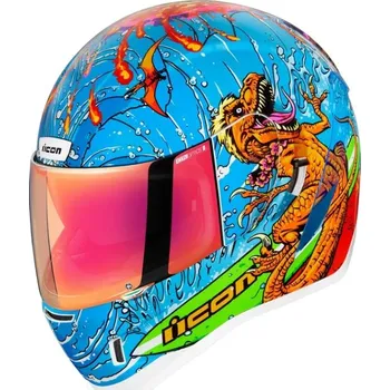 Helma na motorku Integrální helma na motorku ICON AIRFORM DINO FURY Velikost: L (58-59 cm)