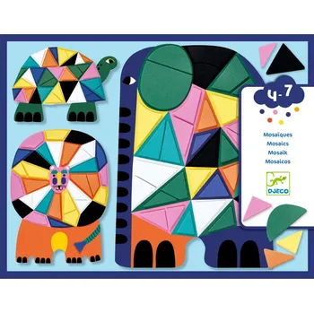kreativní sada Djeco Mozaikové tvoření Afrika