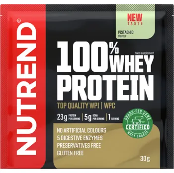Protein nápoj Nutrend 100% WHEY PROTEIN 30g pistácie