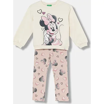 Dětská souprava United Colors of Benetton 2-pack 3LEJGK00T.P.Seasonal béžová 01X, vel. 104