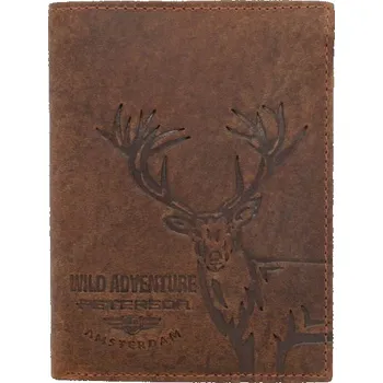 Peněženka Peněženka Peterson PTN N4-BE-DEER - hnědá
