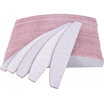 Pilník papírový Sunone půlměsíc 180/240 šedý 50 ks