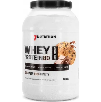 Protein Protein syrovátkový koncentrát - WPC 7Nutrition prášek 2000 g příchuť sušenka