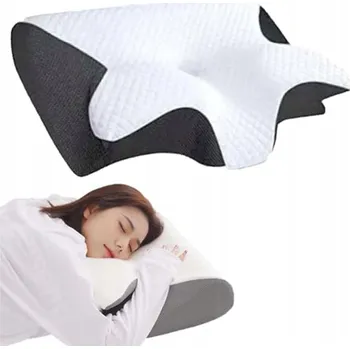 Polštář Ortopedický polštář pro spaní profilovaný z paměťové pěny Rebel