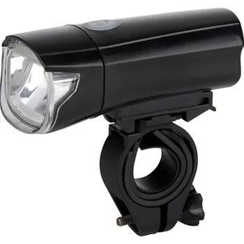 Cyklosvítilna PŘEDNÍ SVĚTLO NA KOLO CERTIFIKACE DVA REŽIMY SVÍCENÍ NA BATERIE DUNLOP