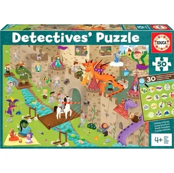 Puzzle Educa 50dílné Puzzle Educa 50dílné detektivní Puzzle Hrad
