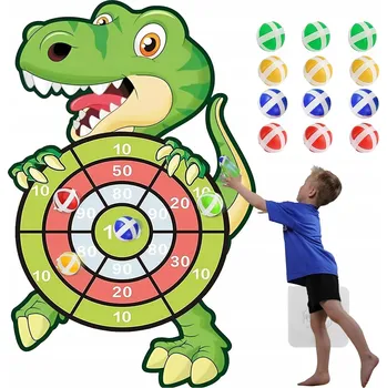 Terč na šipky DART ŠIPKY na SUCHÝ ZIP Terč + MÍČKY bezpečné