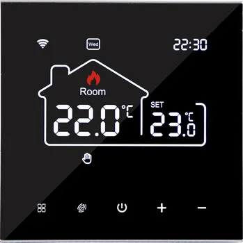 WiFi Termostat pro podlahové topení, vodní, 3A