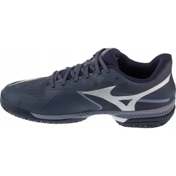 Pánská móda MIZUNO WAVE EXCEED COURT CC (44) Pánské tenisové boty Šedé Textilní