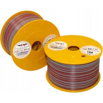 elektrický kabel Kabel LGY/H05V-K 1,50 mm2 100 m Šedo-Červený