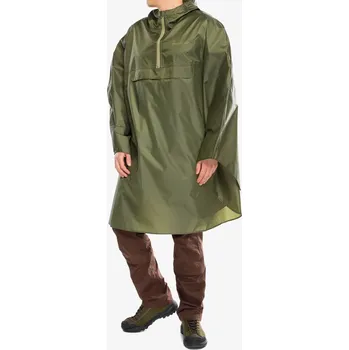 Pláštěnka Turistická pláštěnka Trekmates Rove Poncho - mechová/mechová