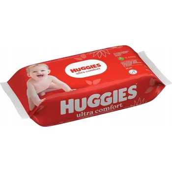 Dětský vlhčený ubrousek Vlhčené ubrousky HUGGIES Baby Wipes Ultra Comfort 5 6 Ks