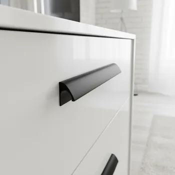 Nábytkové kování Grimme Úchytka NALU / Černá matná 320 mm