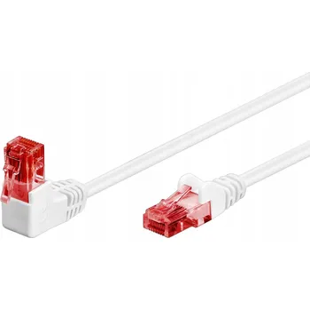 Síťový kabel Patchcord Goobay U/UTP 6 RJ45 / RJ45 5 m bílý