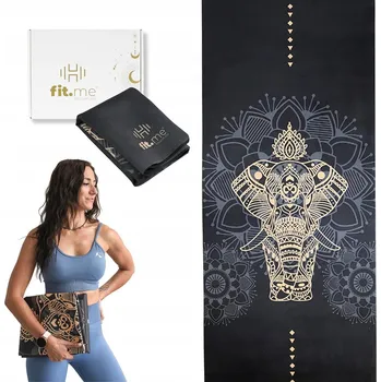 podložka na cvičení Podložka na cvičení Fit.Me 183 cm x 68 cm černá