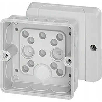 Elektroinstalační krabice Elektroinstalační krabice na omítku Hensel 88 x 88 x 47 mm