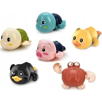 Hračka pro nejmenší Hračka do vany Artyk plovoucí zvířátko béžové plastové 10 cm