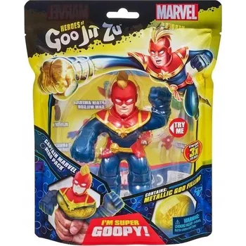 Figurka DÁREK PRO CHLAPCE HRAČKA GOO JIT ZU - FIGURKA MARVEL - KAPITÁN MARVEL