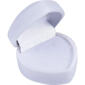 Dárková krabička Bílá dárková krabička na náušnice Srdce F-75/NA/A1 Jk Box