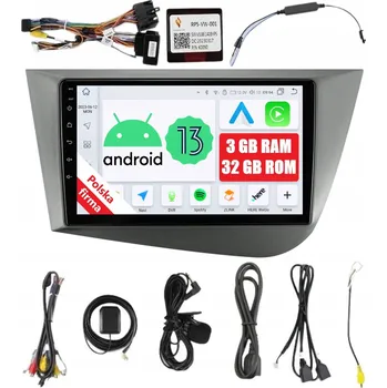 Autorádio 2DIN AUTORÁDIO S NAVIGACÍ ANDROID Seat LEON 2 II 3/32 GB DSP CARPLAY