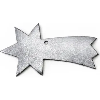 Vánoční dekorace Arwel Tmavě stříbrná vánoční ozdoba kometa 619-1214-29