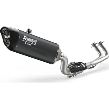 Motodíl Akrapovič kompletní výfukový systém černý Yamaha TMAX