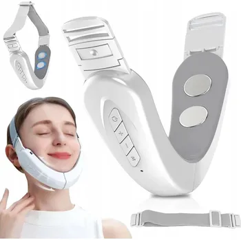 Masážní přístroj MASÁŽNÍ PŘÍSTROJ NA OBLIČEJ LIFTING V-TVAR BRADY ZPEVŇUJÍCÍ EMS TERAPIE