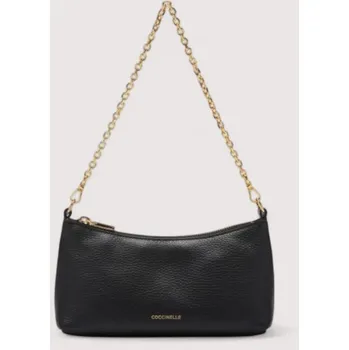 Kabelka COCCINELLE AURA KOŽENÁ MINI BAG NOIR SS26