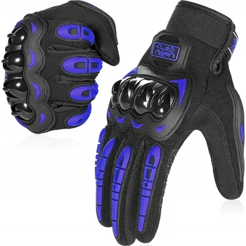 Moto rukavice MOTOCYKLOVÉ RUKAVICE MODRÉ XXL