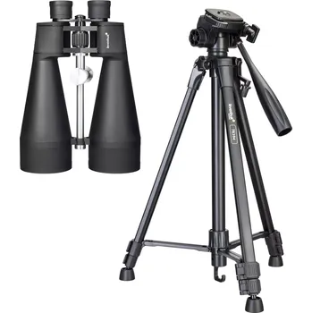 Dalekohled Sada binokulárního dalekohledu a stativu Levenhuk Bruno BASE 20x80