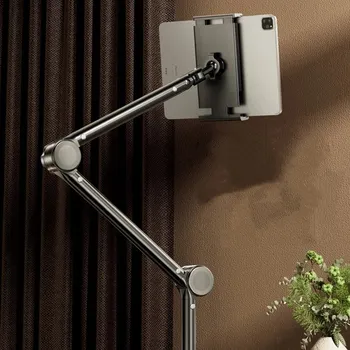 DRŽÁK NA TELEFON A TABLET 360° OCEL UHLÍKOVÁ S KLIPEM