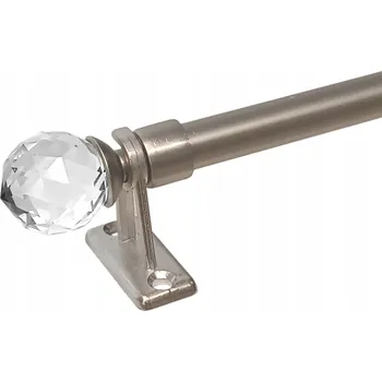 Obraz Garnýž 40 cm, stříbrná, kovová