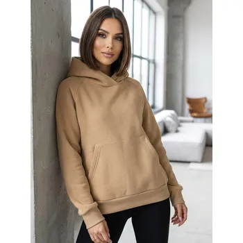 Dámská mikina Kvalitní dámská mikina VSB BASIC v béžové barvě, VELIKOST L/XL