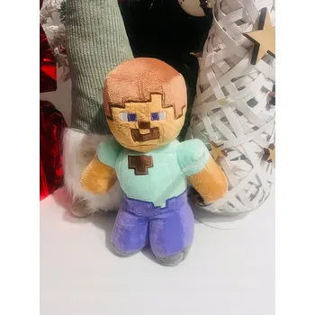plyšák Plyšová Hračka Minecraft Steve plyšový mazlíček přítulníček 22 cm