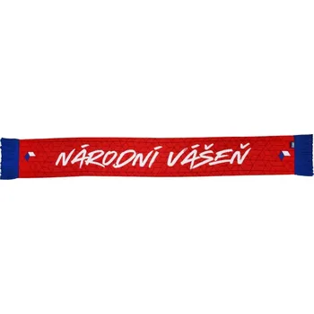 Šála Šála Český hokej pletená Národní vášeň červená