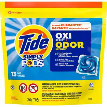 Kapsle na praní PRACÍ KAPSLE TIDE PODS SIMPLY OXI 13ks z USA