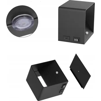 Nástěnné svítidlo VNITŘNÍ NÁSTĚNNÁ LAMPA S AUTOMATICKÝM SENZOREM A BATERIÍ 4000 mAh